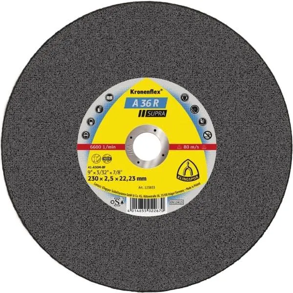 GRIEZRIPA KLINGSPOR TAIS.180X2.5X22.23MM