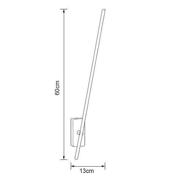 Lampa sienas Domoletti WL22032D-L60. 7 W. LED