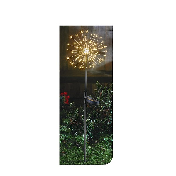 Lampa Domoletti FIREWORK ESL-95. IP44. melna/pelēka