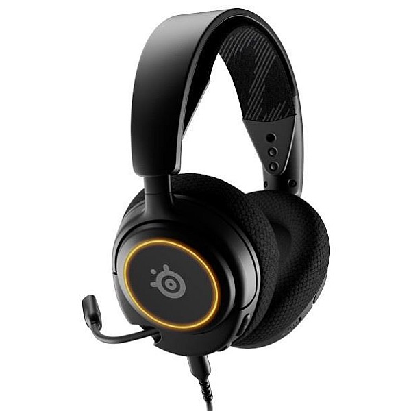 Spēļu austiņas  on-ear Steelseries Arctis Nova. melna