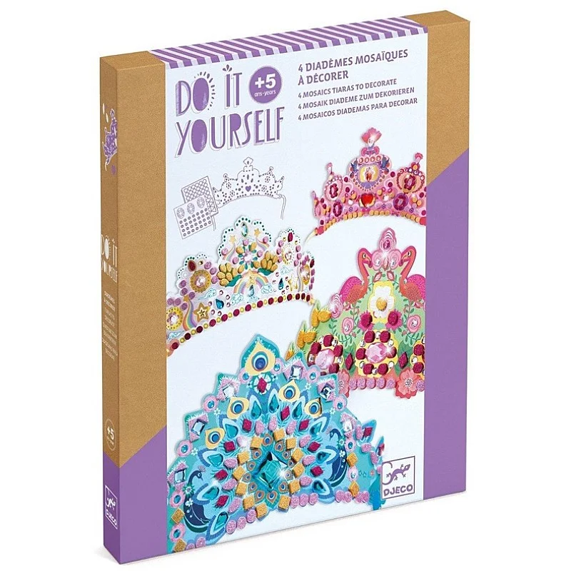 TOY CREATIVE KIT MOSAICS TIARAS DJ07901