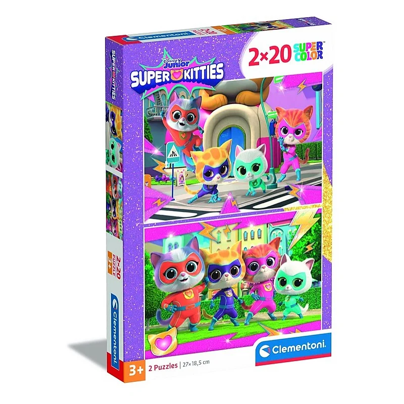 PZL CLEMENTONI 2X20 SUPER KITTIES 24811