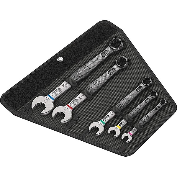 COMBINATION WRENCH SET WERA 5 PCS 8-19MM