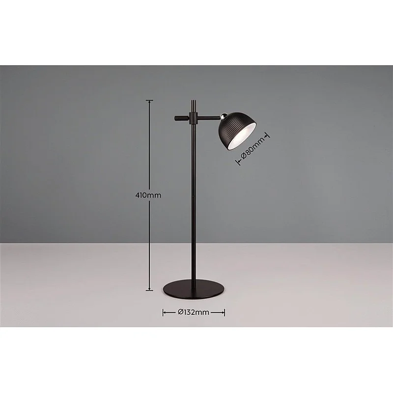 TABLE LED LIGHT MAXIMA USB 3000K BLACK