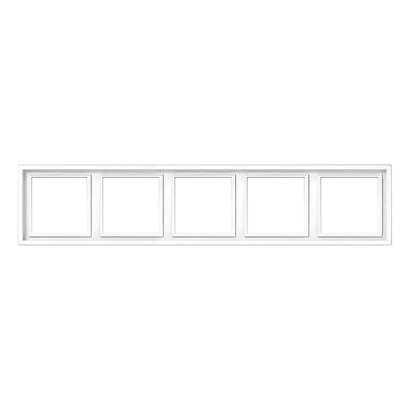 Penkiavietis rėmelis LIREGUS MODERN. matinės baltos spalvos