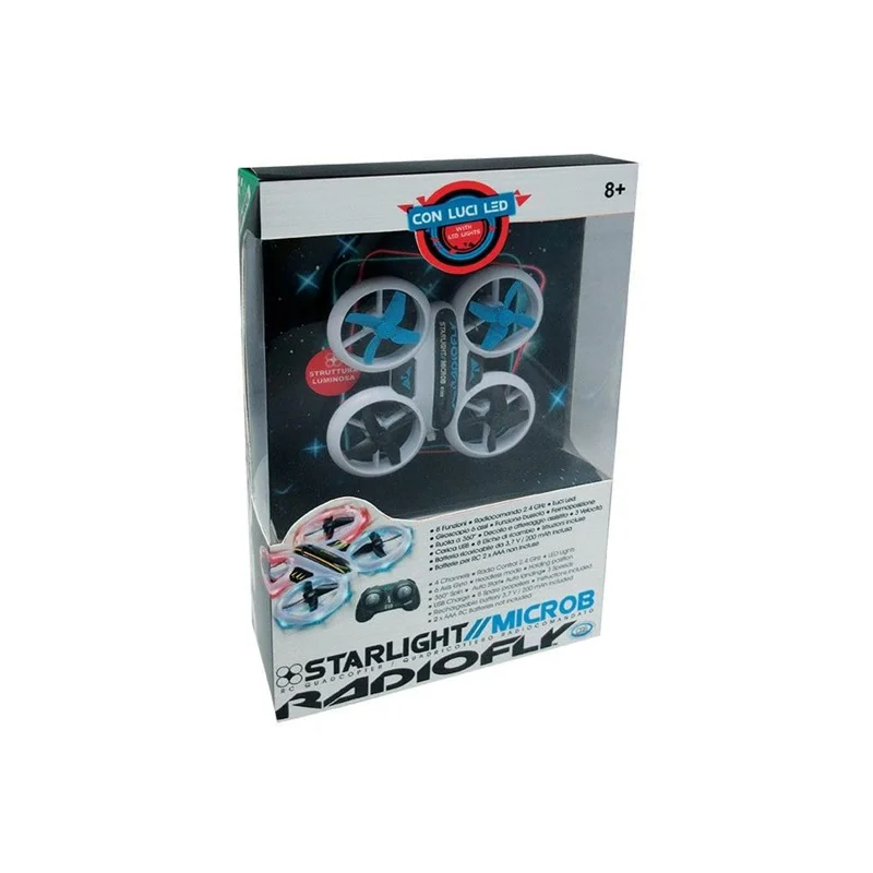 Rotaļu drons Radiofly Starlight 40104. 14 cm Rotaļu drons Radiofly Starlight 40104. 14 cm