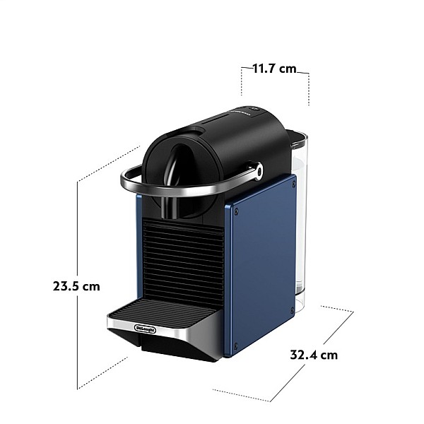 Kapsulinis kavos aparatas Nespresso EN127.BL. mėlynas/juodas