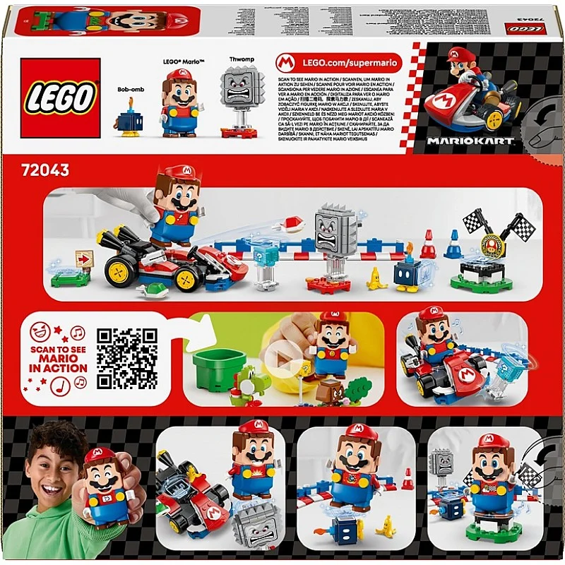 Konstruktorius LEGO® Super Mario Standard Kart 72043 Konstruktorius LEGO® Super Mario Standard Kart 72043