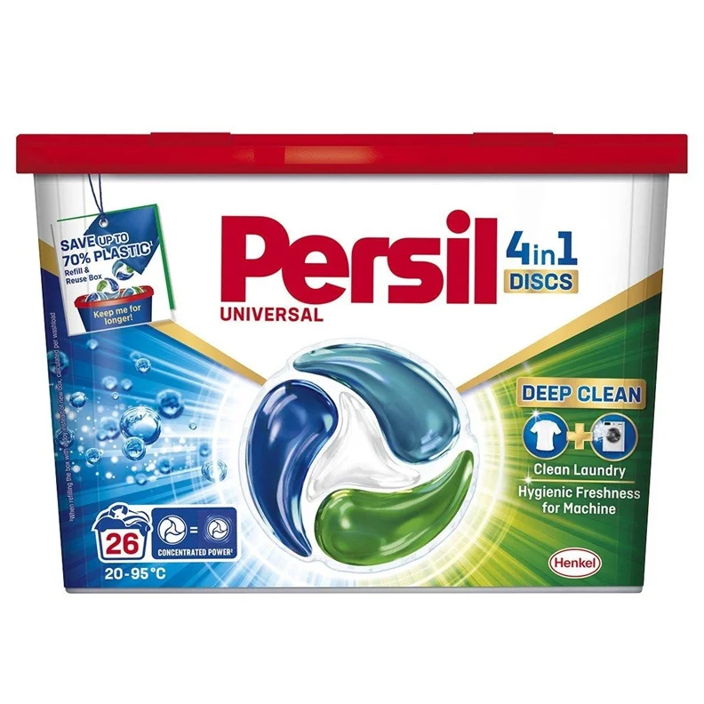 Kapsulas mazgāšanai Persil Discs White. 26 gab.