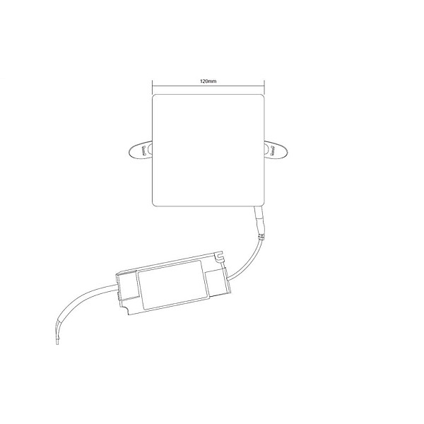 Įmontuojamas šviestuvas Domoletti FRAMELESS. 18W. 4000°K.LED