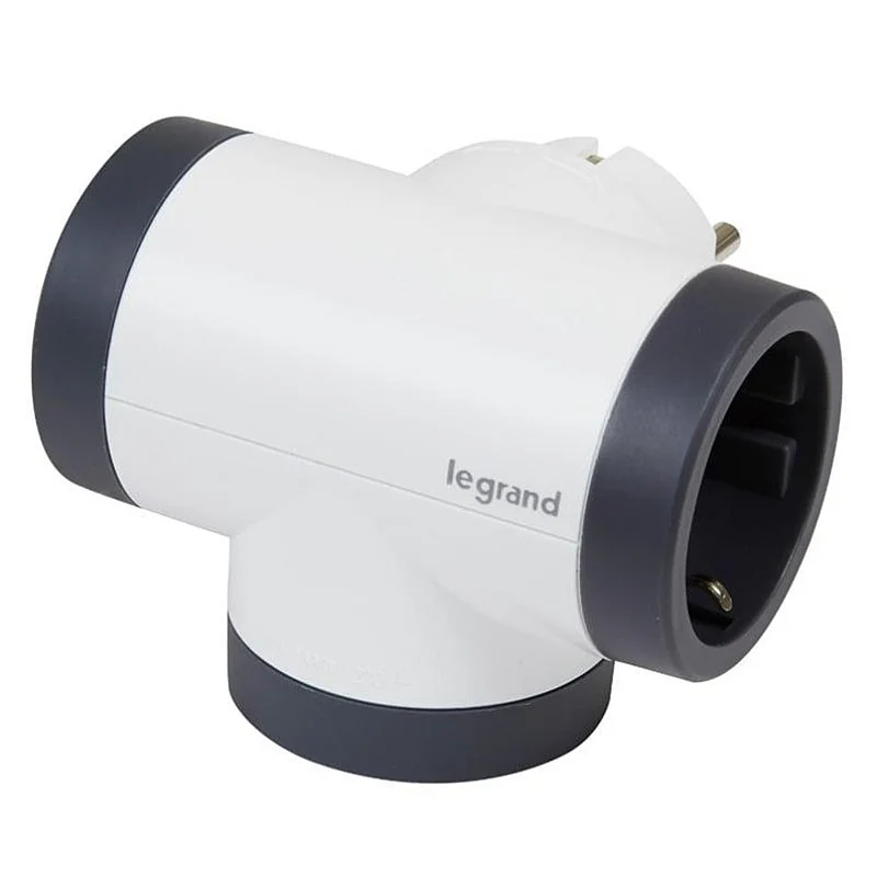 ADAPTER LEGRAND 694521 3PL WHITE/BLACK ADAPTER LEGRAND 694521 3PL WHITE/BLACK