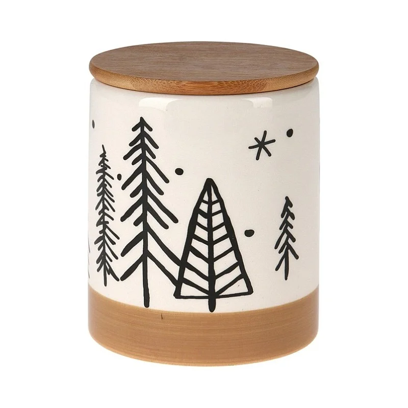 JAR STORAGEXMAS TREE 12CM