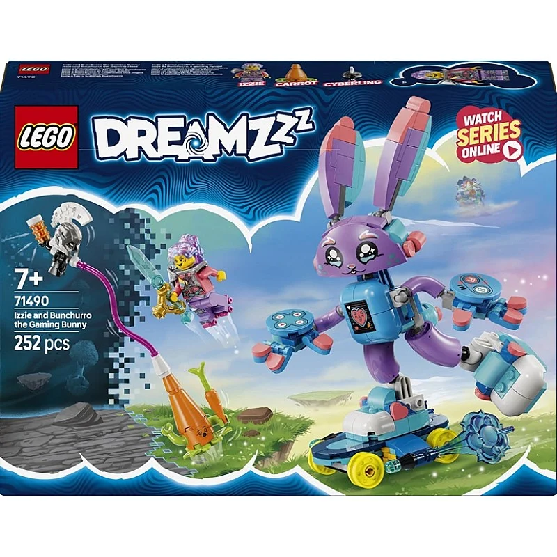 LEGO® DREAMZzz Izzie and Bunchurro the Gaming Bunny. 252 vnt