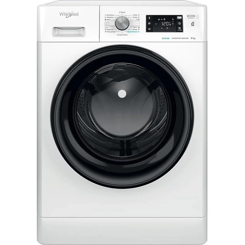 Skalbimo mašina Whirlpool FFB 8469 BV EE. 8 kg. balta
