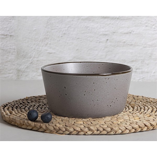 BOWL DOMOLETTI BROWN DOTS 700ML