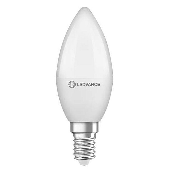 LED lemputė OSRAM. B11. šiltai balta. E14. 5.7 W. 470 lm