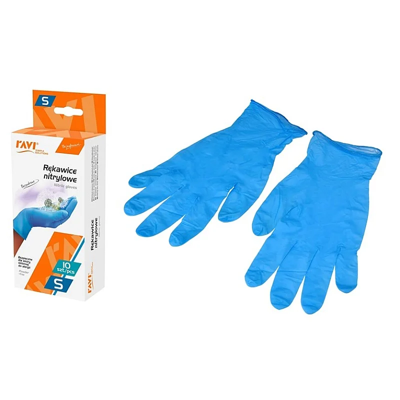 GLOVES NITRILE 10PCE M