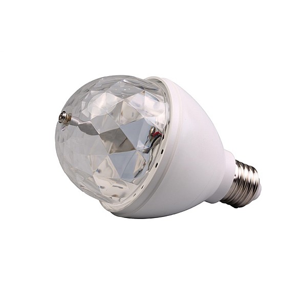 BULB DISCO LED E27 3W RGB IP20