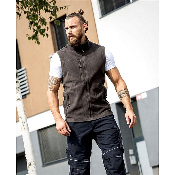 FLEECE VEST ARDON MARTIN BROWN L