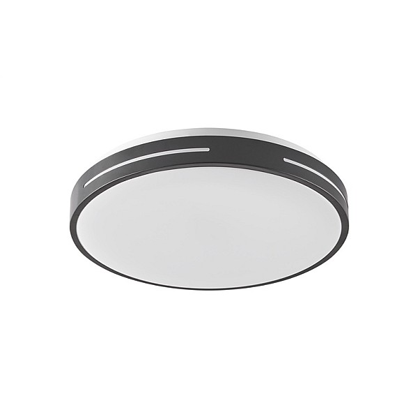 CEILING LED LIGHT ZULA CCT 38CM BLACK