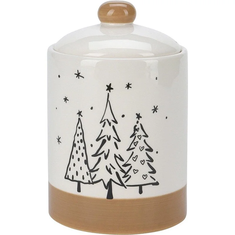 JAR STORAGEXMAS TREE 18CM