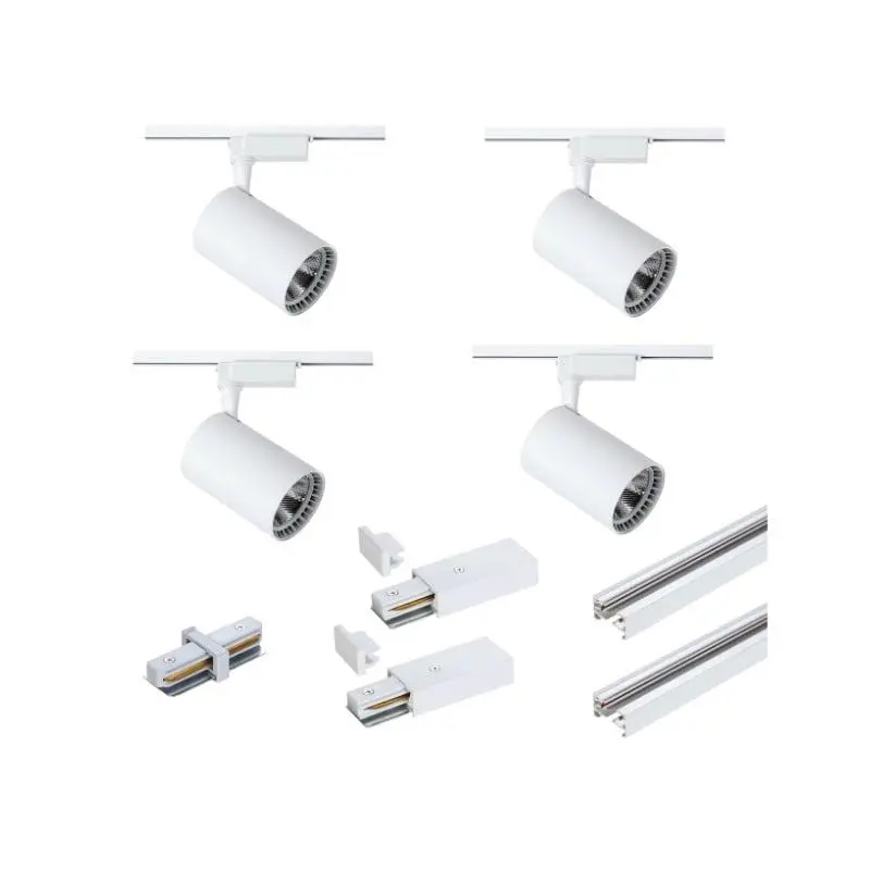 LIGHT TRACK SYSTEM STR-4X5W-W 15W 4K