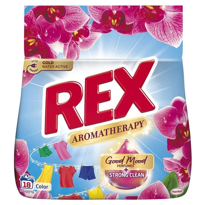 Veļas pulveris Rex Orchid Color. 0.99 kg Veļas pulveris Rex Orchid Color. 0.99 kg