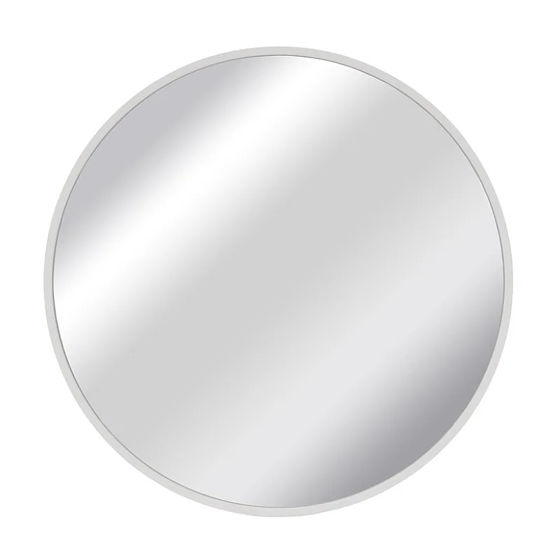 MIRROR ROUND 60 CM FRAME MDF WHITE