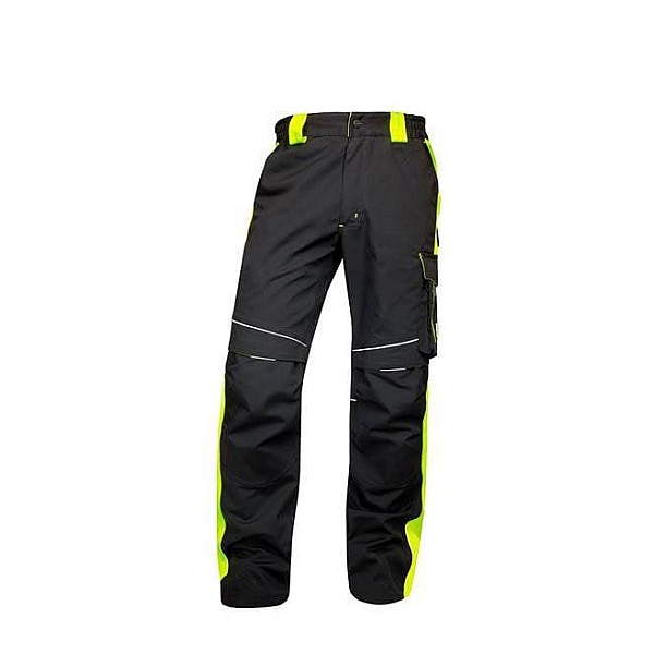 WINTER PANTS ARDON NEON BLACK-YELLOWXXL