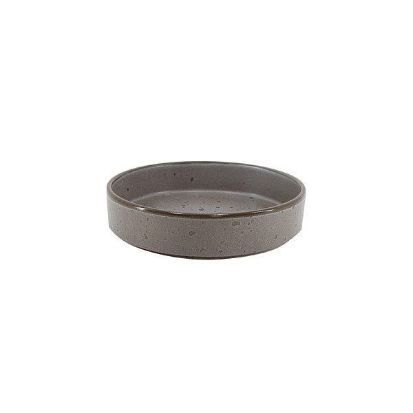 SOUP PLATE DOMOLETTI BROWN DOTS 850ML