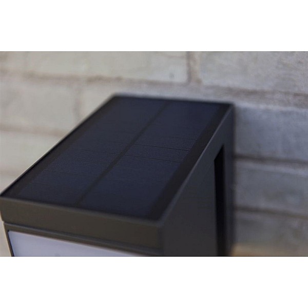 SOLAR HYBRID LED WALL LIGHT PRIMA 3000K