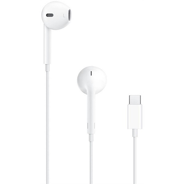 Vadu austiņas Apple EarPods USB-C. balta