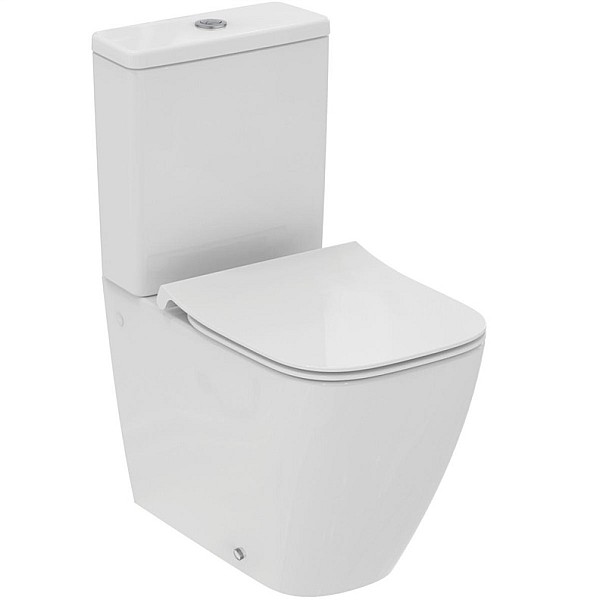 TOILET STAN ILIFE S RIML WITH COVER WHIT