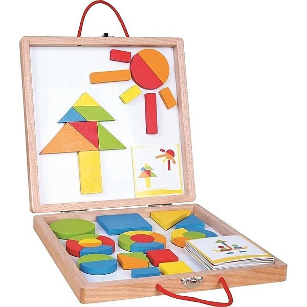 Magnētiskā rotaļlieta Lelin Multi Activity Blocks Blox