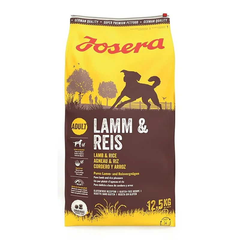 JOSERA LAMB AND RICE 12.5KG