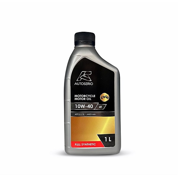 MOTO ENGINE OIL AUTOSERIO 4T 10W40 1L