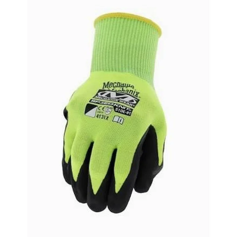 Darba cimdi pirkstaiņi Mechanix Wear HIVIZ SPEEDKNIT. L Darba cimdi pirkstaiņi Mechanix Wear HIVIZ SPEEDKNIT. L