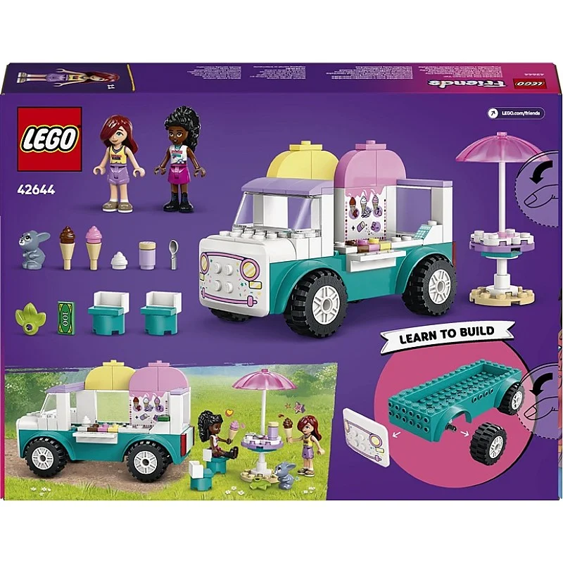 LEGO® Friends Heartlake City Ice Cream Van 42644. 92 vnt. LEGO® Friends Heartlake City Ice Cream Van 42644. 92 vnt.