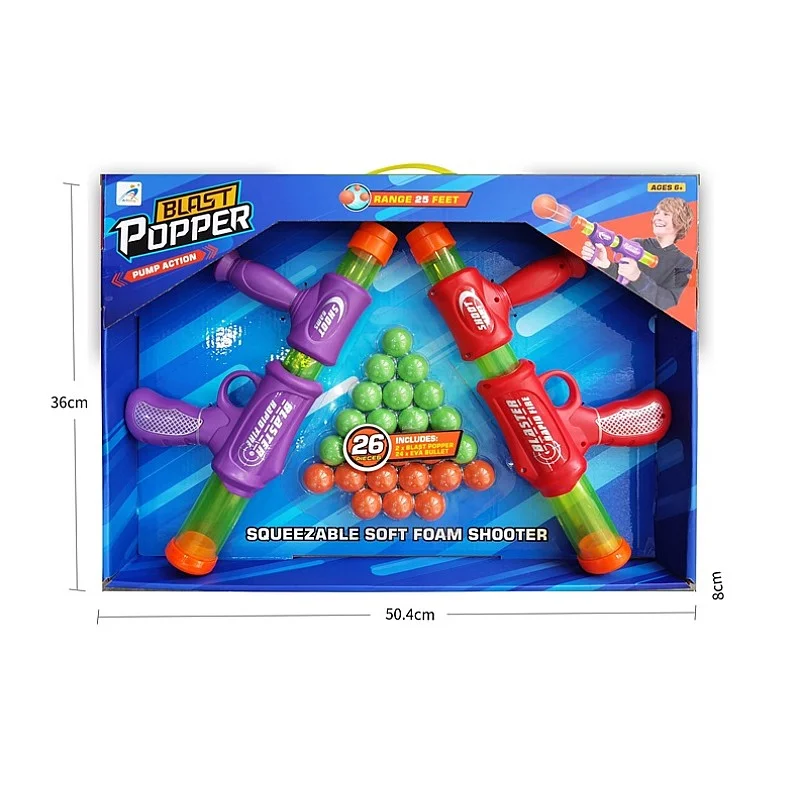 Žaislinis šautuvas su kamuoliukais AX1034B. 48 cm Žaislinis šautuvas su kamuoliukais AX1034B. 48 cm