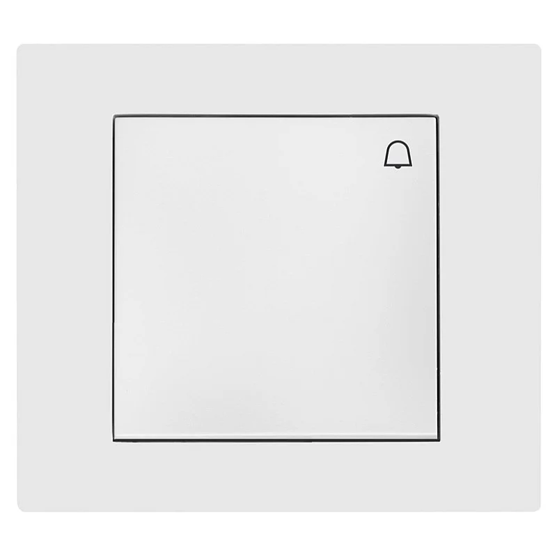 Skambučio mygtukas ELEKTRO-PLAST VESTRA. baltos spalvos