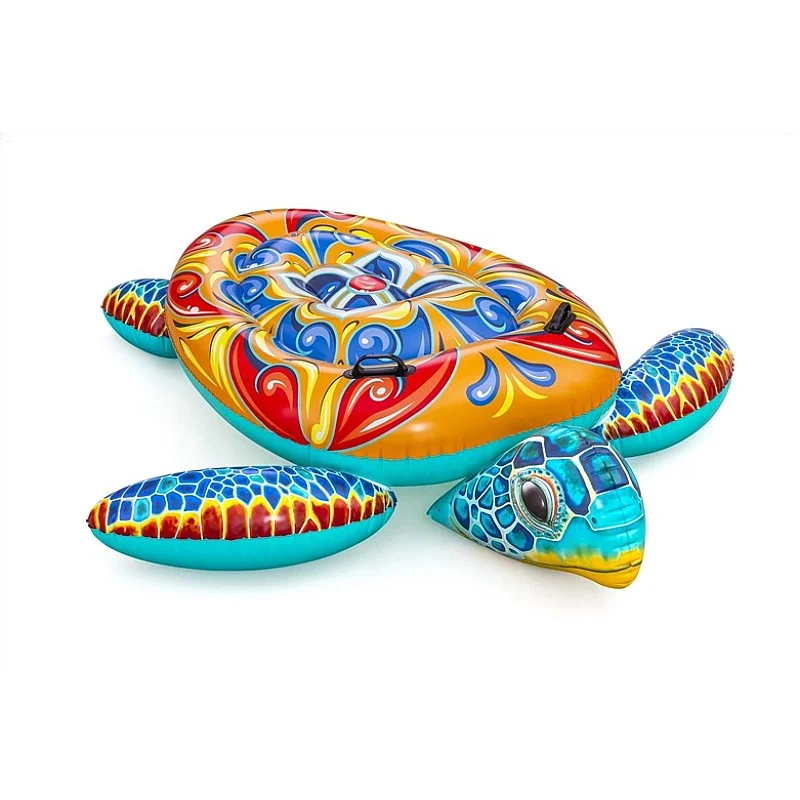 Pripučiamas plaustas Bestway Turtle. 41523. 183 cm x 173 cm