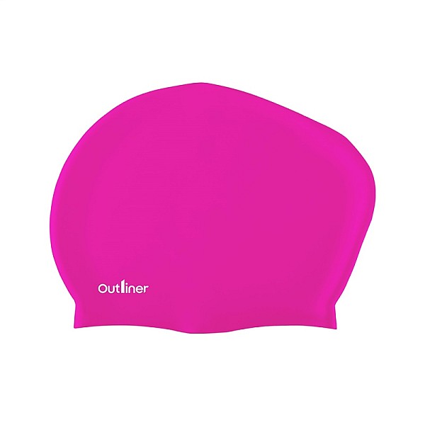 SWIMMING CAP PINK OUTLINER FSSWM-003