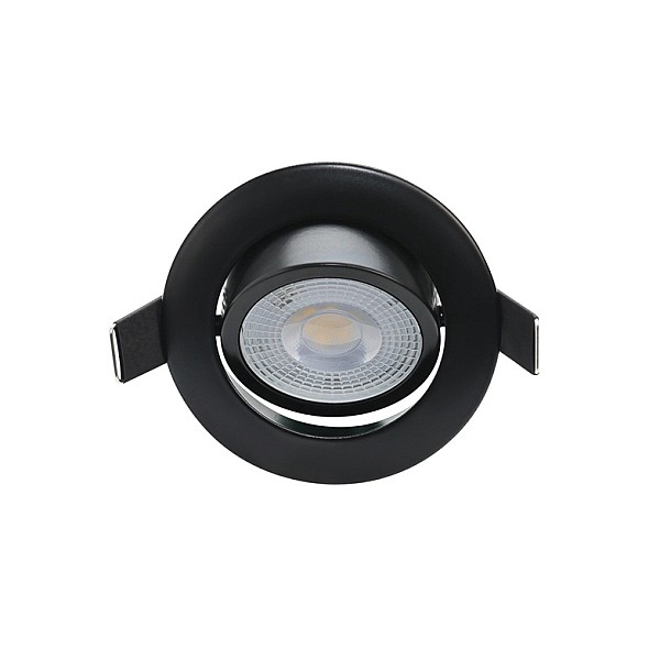 LED LIGHT SPOT 7WN R84 IP20 38D BLACK