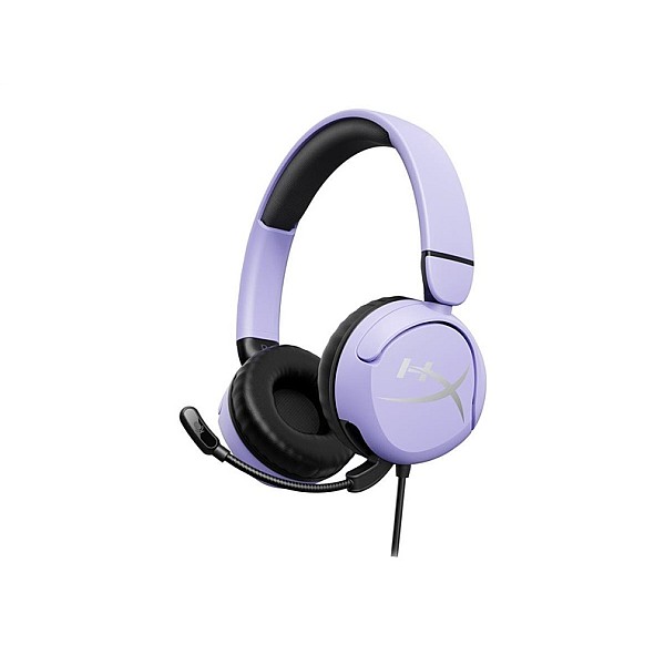 Laidinės žaidimų ausinės HyperX Cloud mini. violetinės