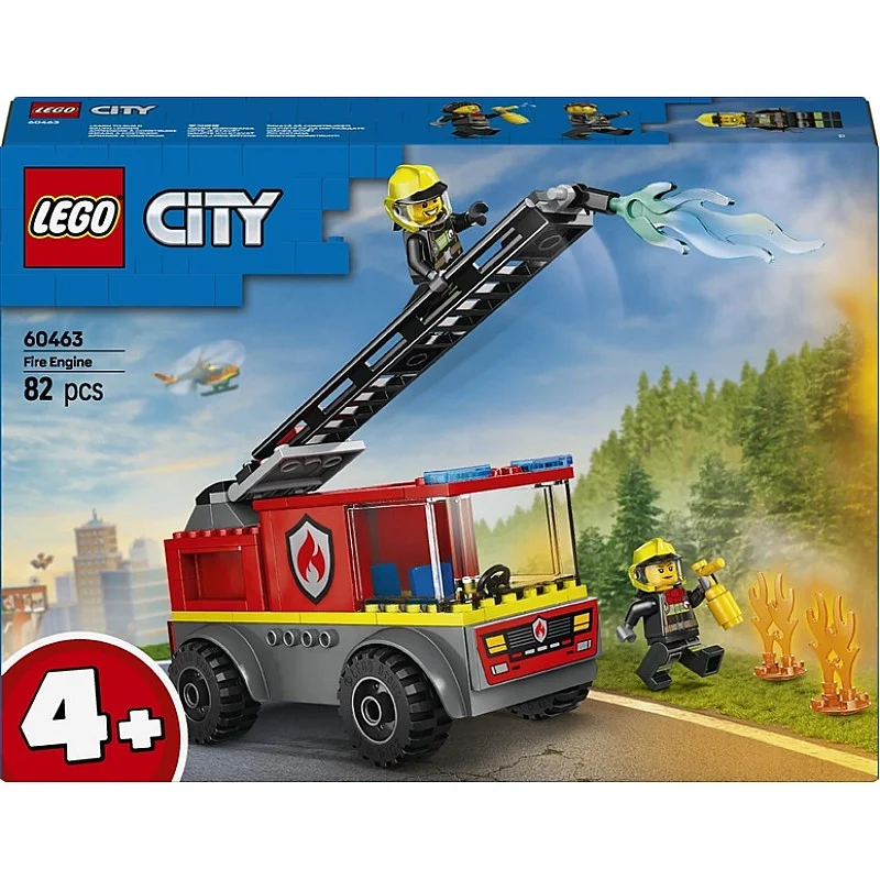 LEGO® City Fire Engine with Ladder 60463. 82 vnt.