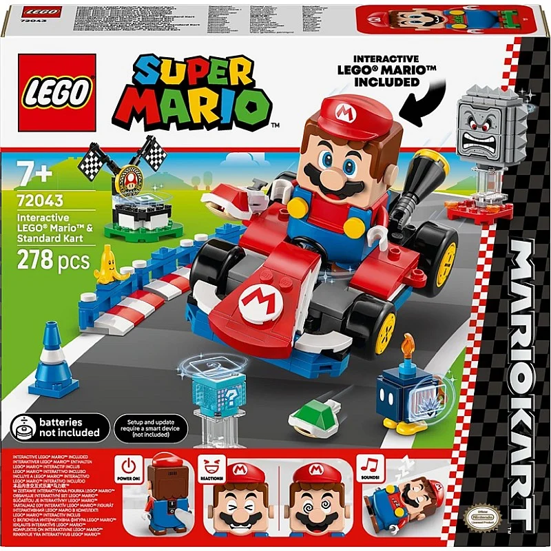 Konstruktorius LEGO® Super Mario Standard Kart 72043