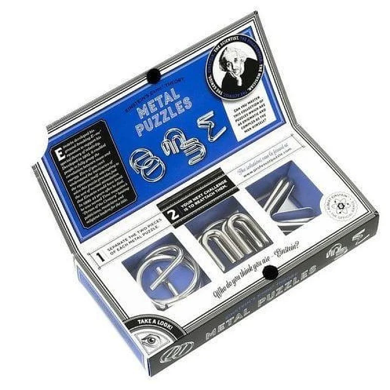 EINSTEIN COLLECTION EMC2 METAL PUZZLES EINSTEIN COLLECTION EMC2 METAL PUZZLES