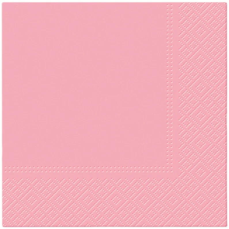 Salvetes. 330 mm x 330 mm. rozā. 20 gab. Salvetes. 330 mm x 330 mm. rozā. 20 gab.