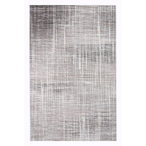 Paklājs iekštelpu Domoletti FR-24-01017. pelēka 200 x 80 cm