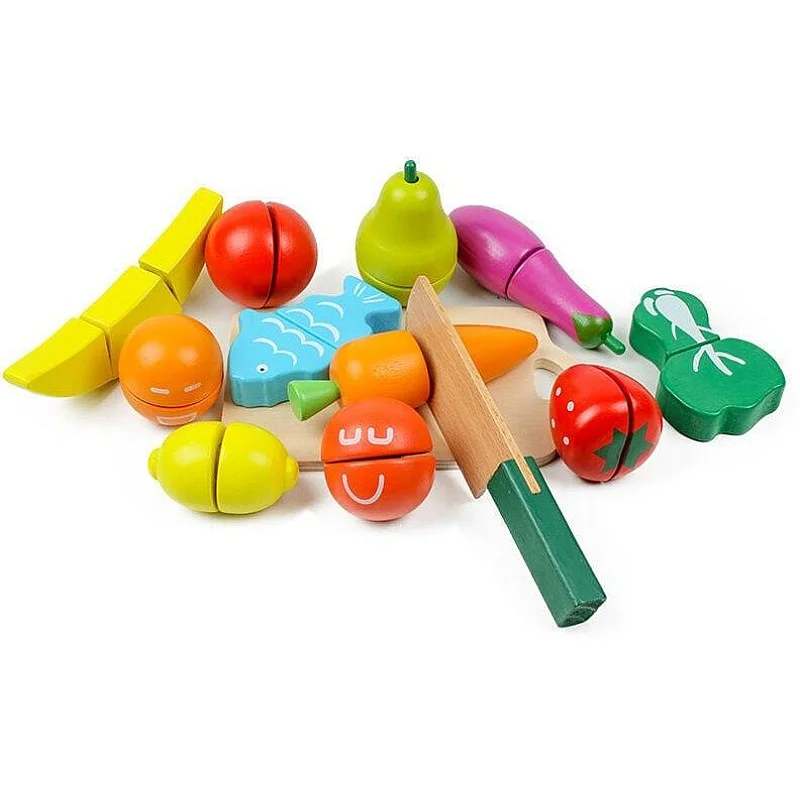 TOY WOOD FRTS AND VGTABL ECOTOYS HM01520